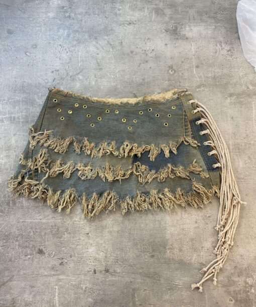 The Ramona Up-Cycled skirt UK 14 M