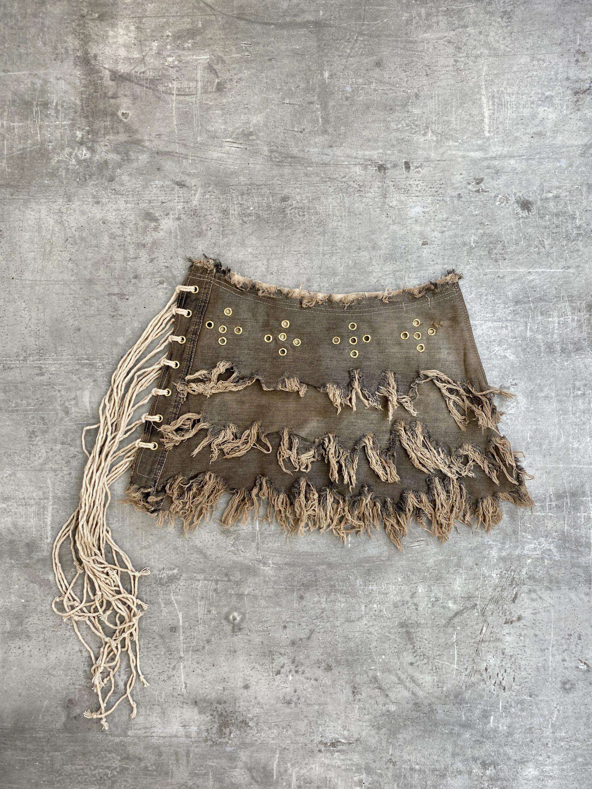 The Ramona Up-Cycled skirt UK 4 XXS - Image 4