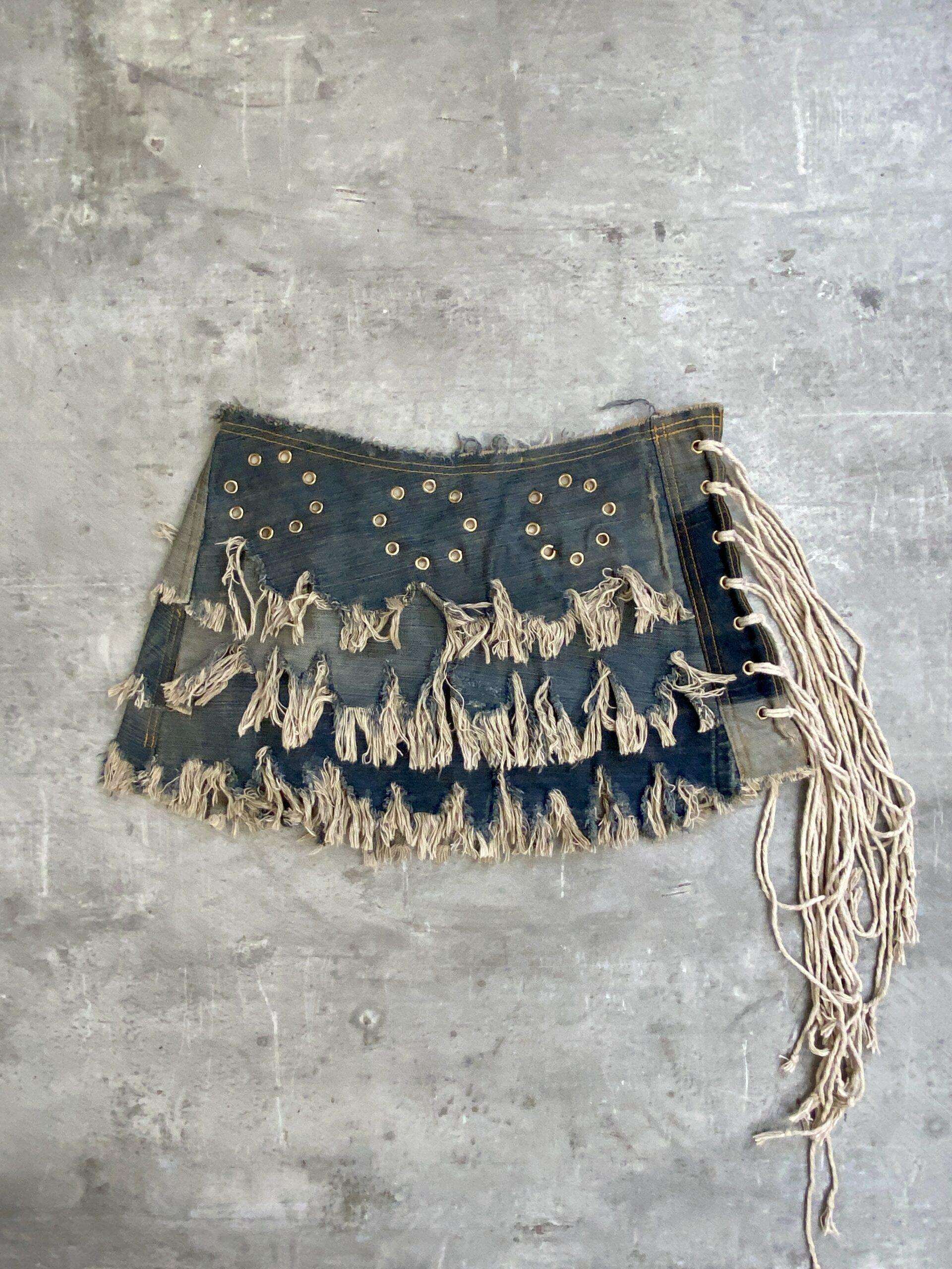 The Ramona Up-Cycled skirt UK 6-8 XS