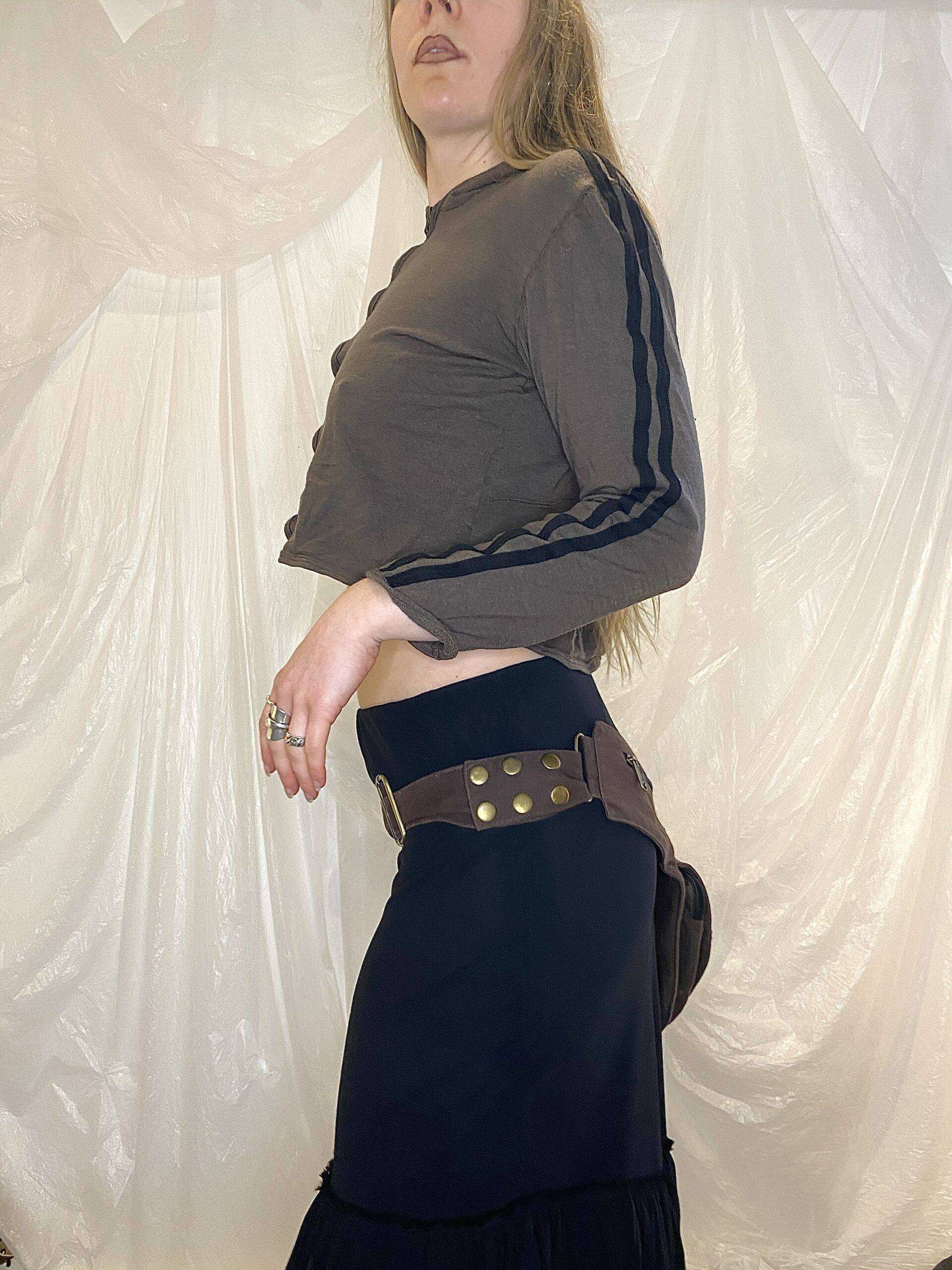 Vintage Archive Cropped Zip up Hooded Cardigan Size M - Image 4