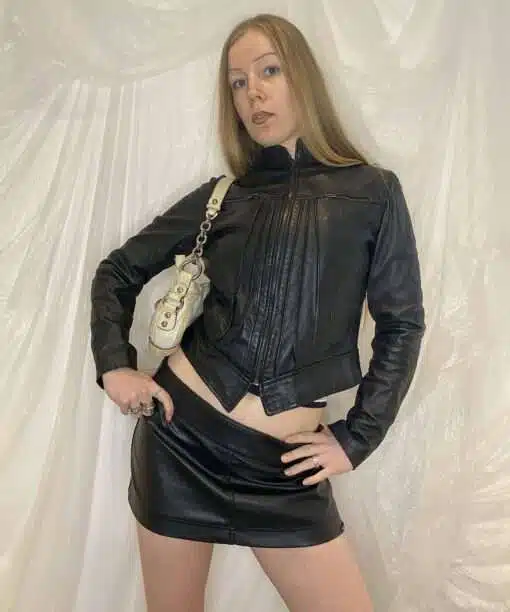 Vintage Moto Morgan De Toi Leather Jacket size S