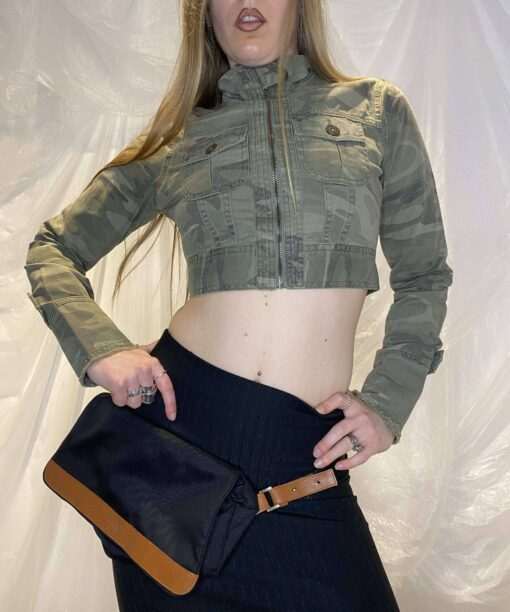 Alternative view of Vintage Armani Jeans Black Utility Belt Bag (S/M)