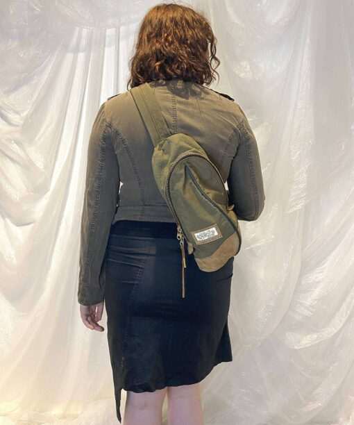 Alternative view of Vintage Diesel Utility Messenger Bag