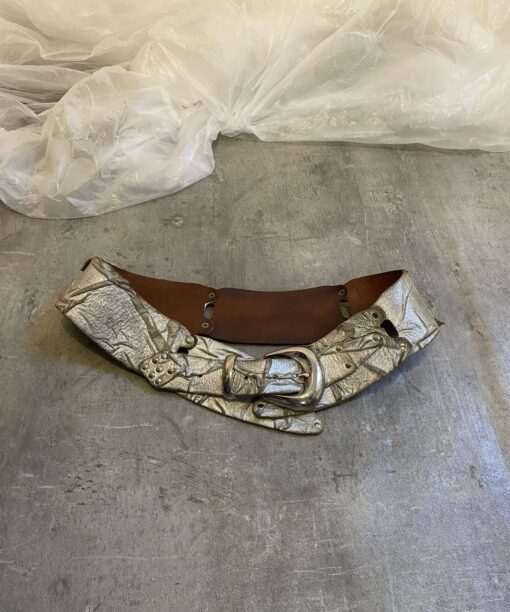 Vintage Statement Metallic Belt (S-M/L)