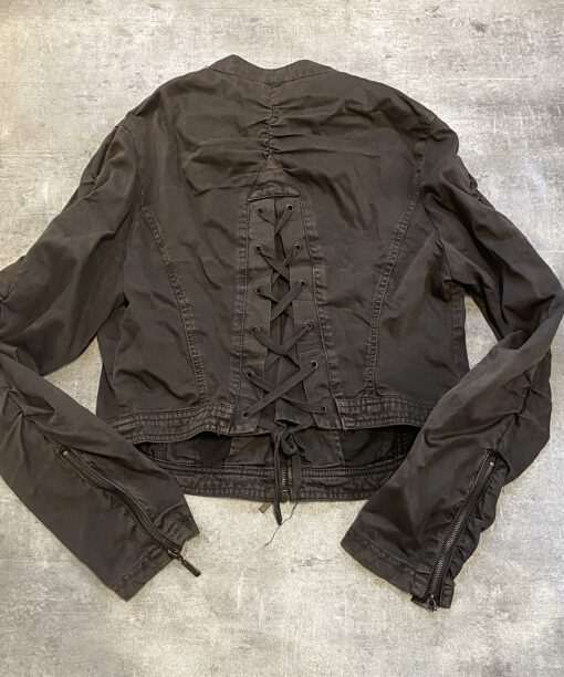 Vintage Lace-up Back Utility Jacket (M/L)