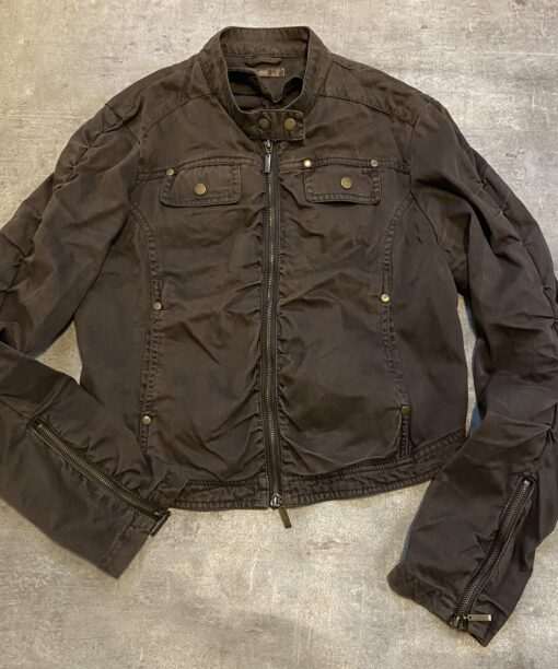 Vintage Lace-up Back Utility Jacket (M/L) - Image 3
