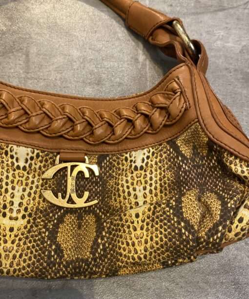 Alternative view of Deadstock Just Cavalli Snakeskin Shoulder Bag