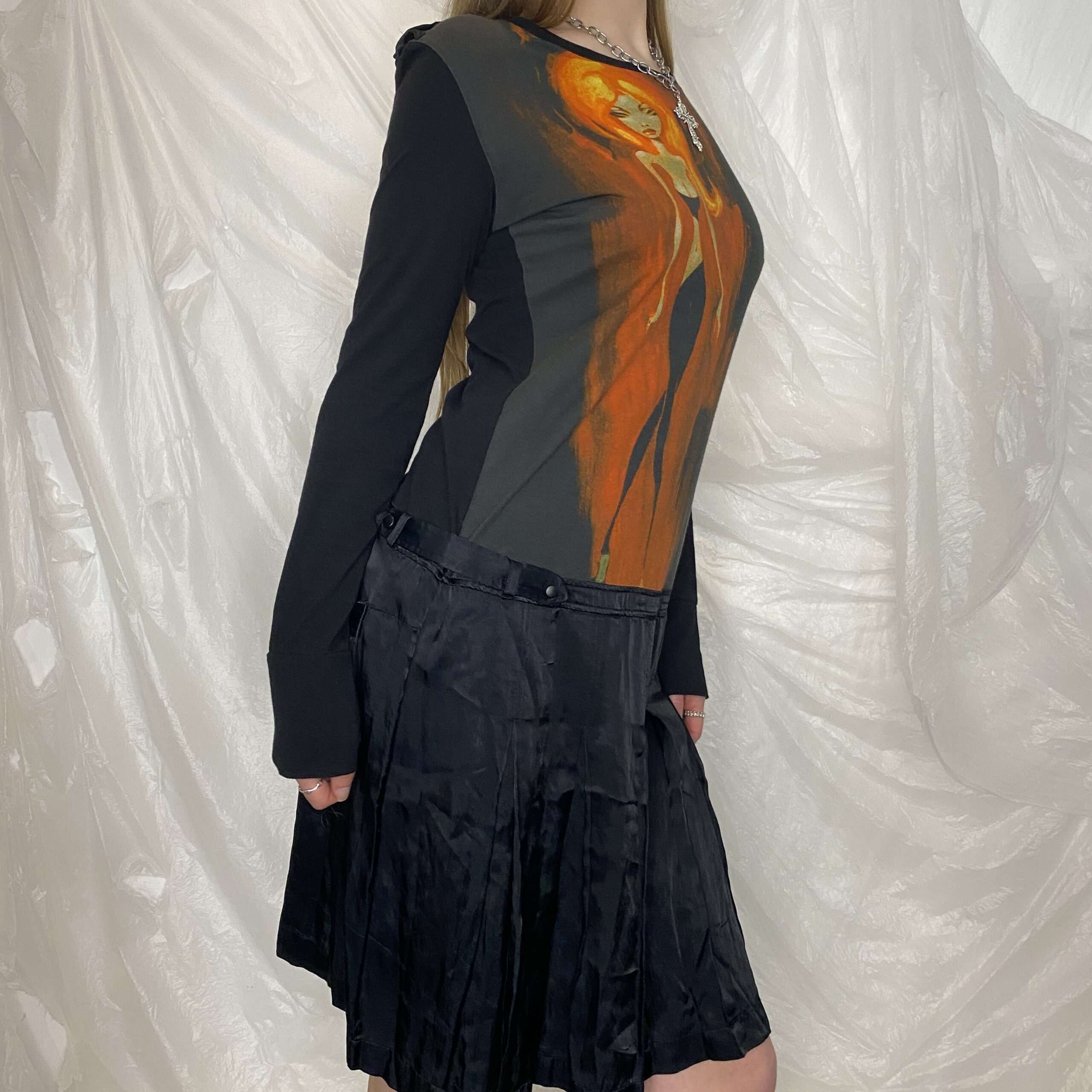 Vintage Custo Barcelona Dress (M/L) - Image 2