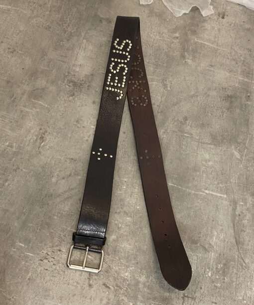 Vintage All Saints 'Jesus Rocks' Belt (L/XL)