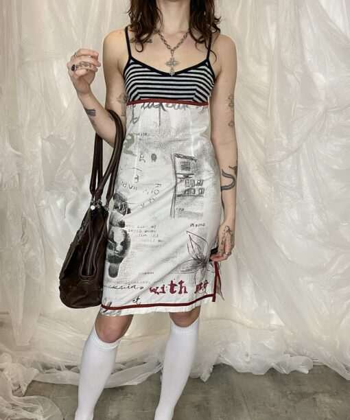 Vintage Cop Copine Midi Dress (XS)