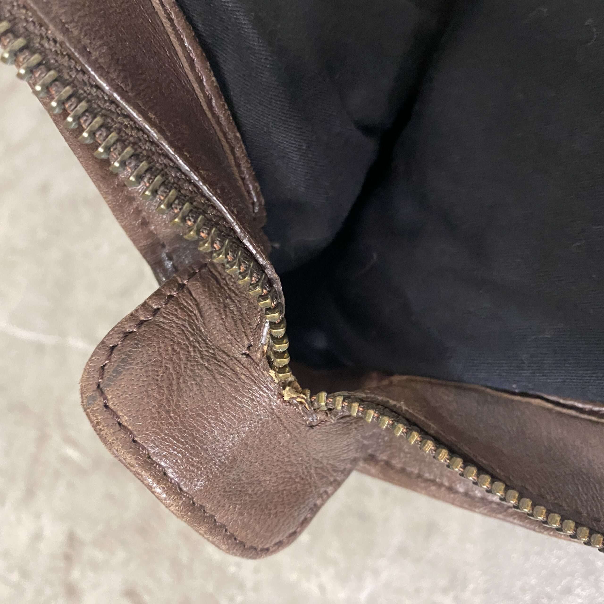 Vintage Diesel Leather Bag - Image 5