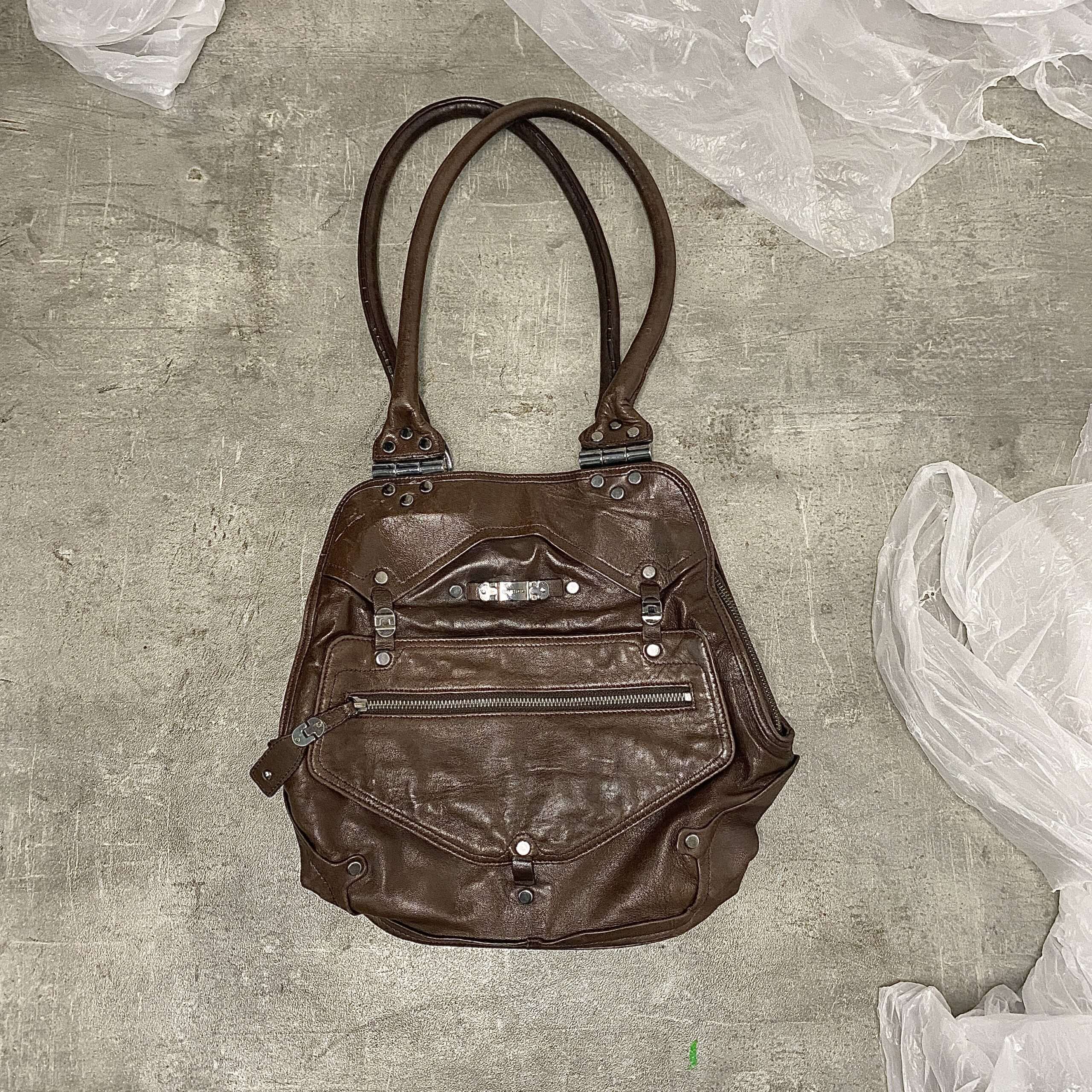 Vintage Diesel Leather Bag