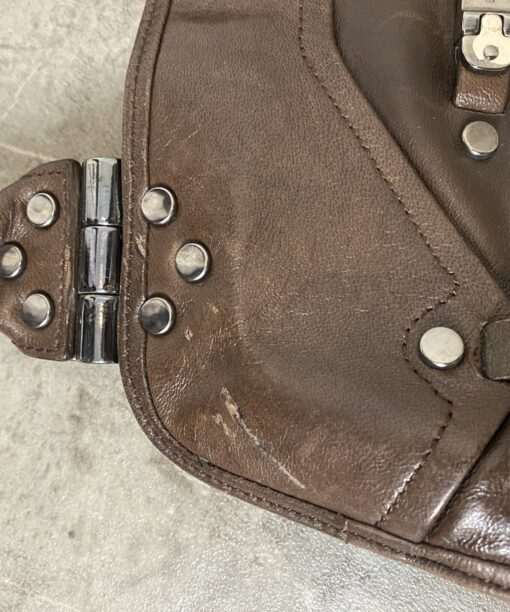 Vintage Diesel Leather Bag - Image 3