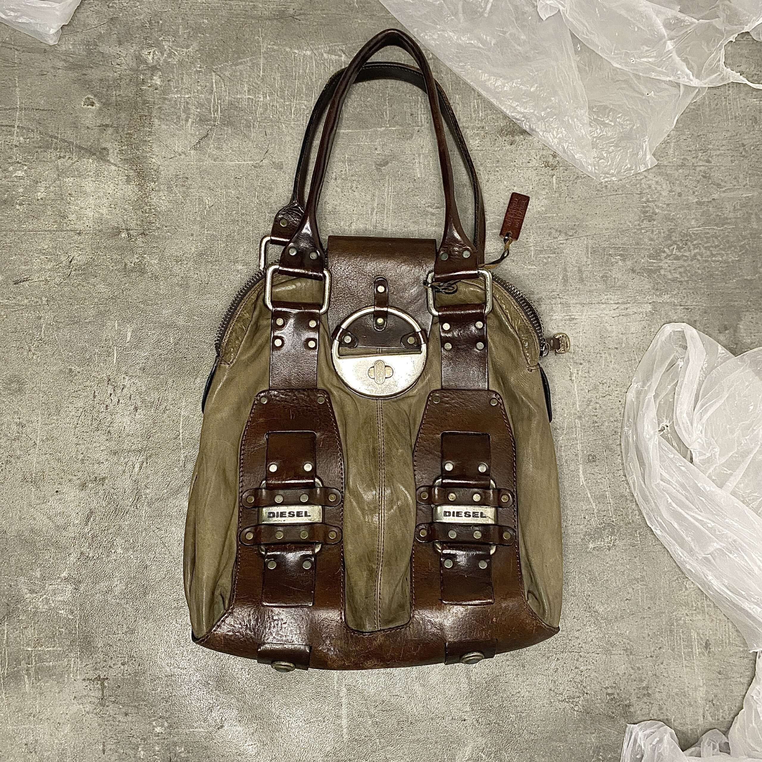 バッグ archive 90s diesel decoration leather Vintage Diesel Archive Bag – Timeless Wear