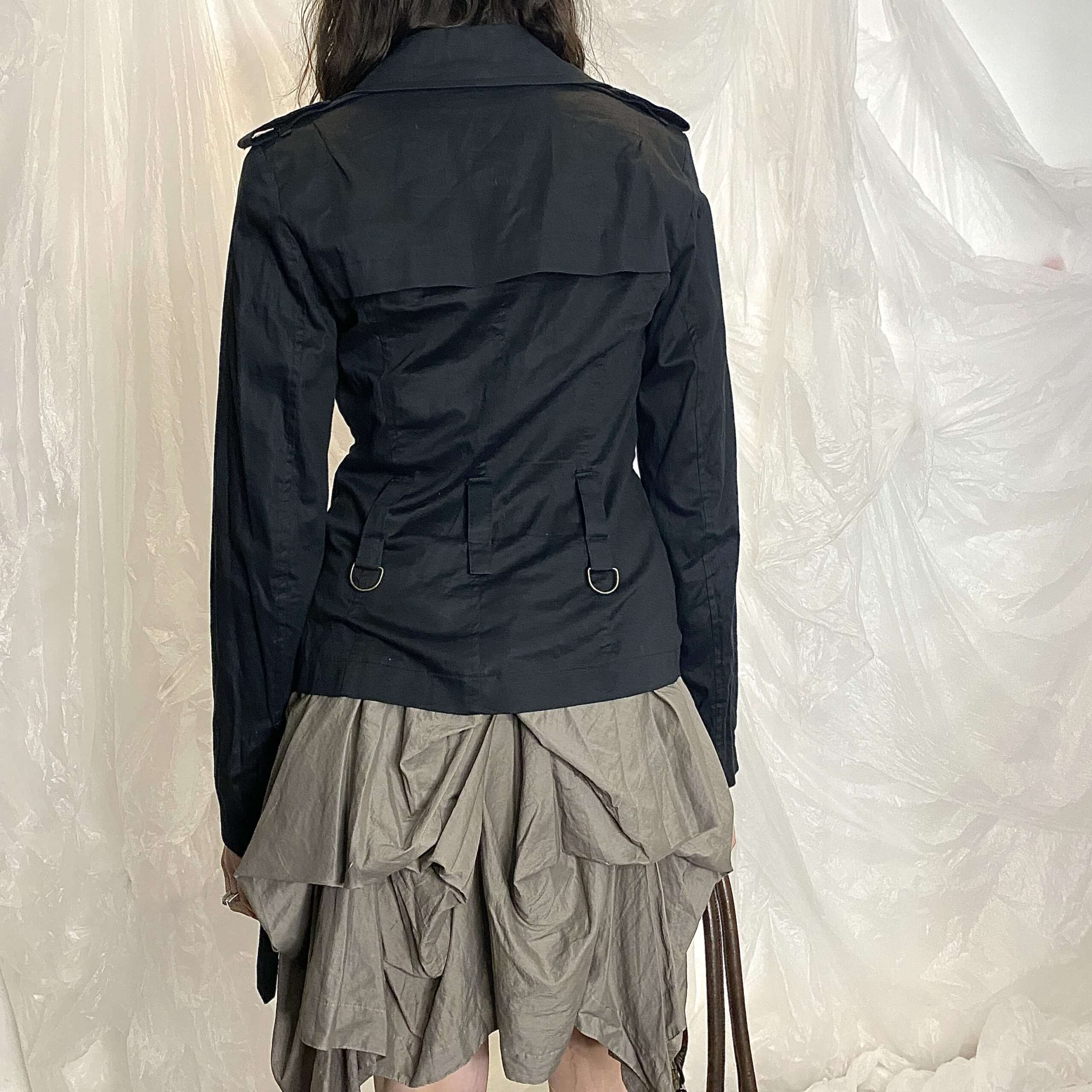Vintage Gothic Double Breasted Jacket (S/M) - Image 2