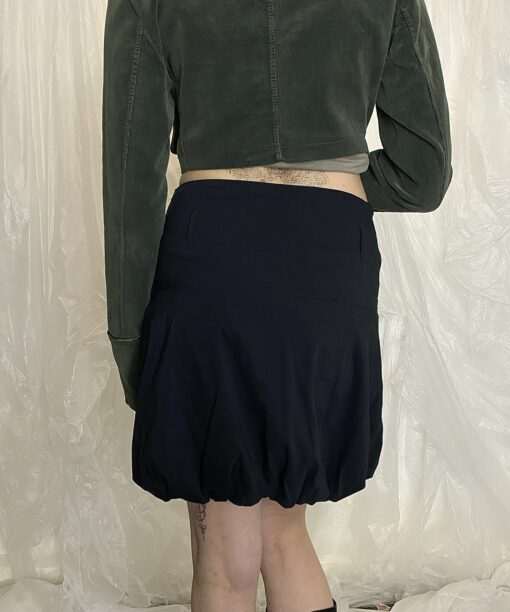 Vintage Parisian Black Bubble Skirt (S) - Image 4
