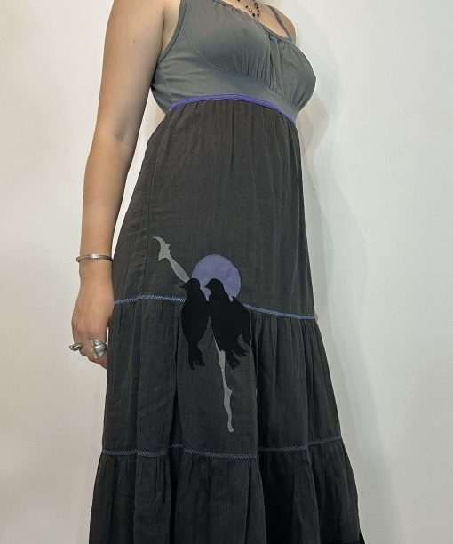 Alternative view of Vintage Cop Copine Maxi Dress (S-M)