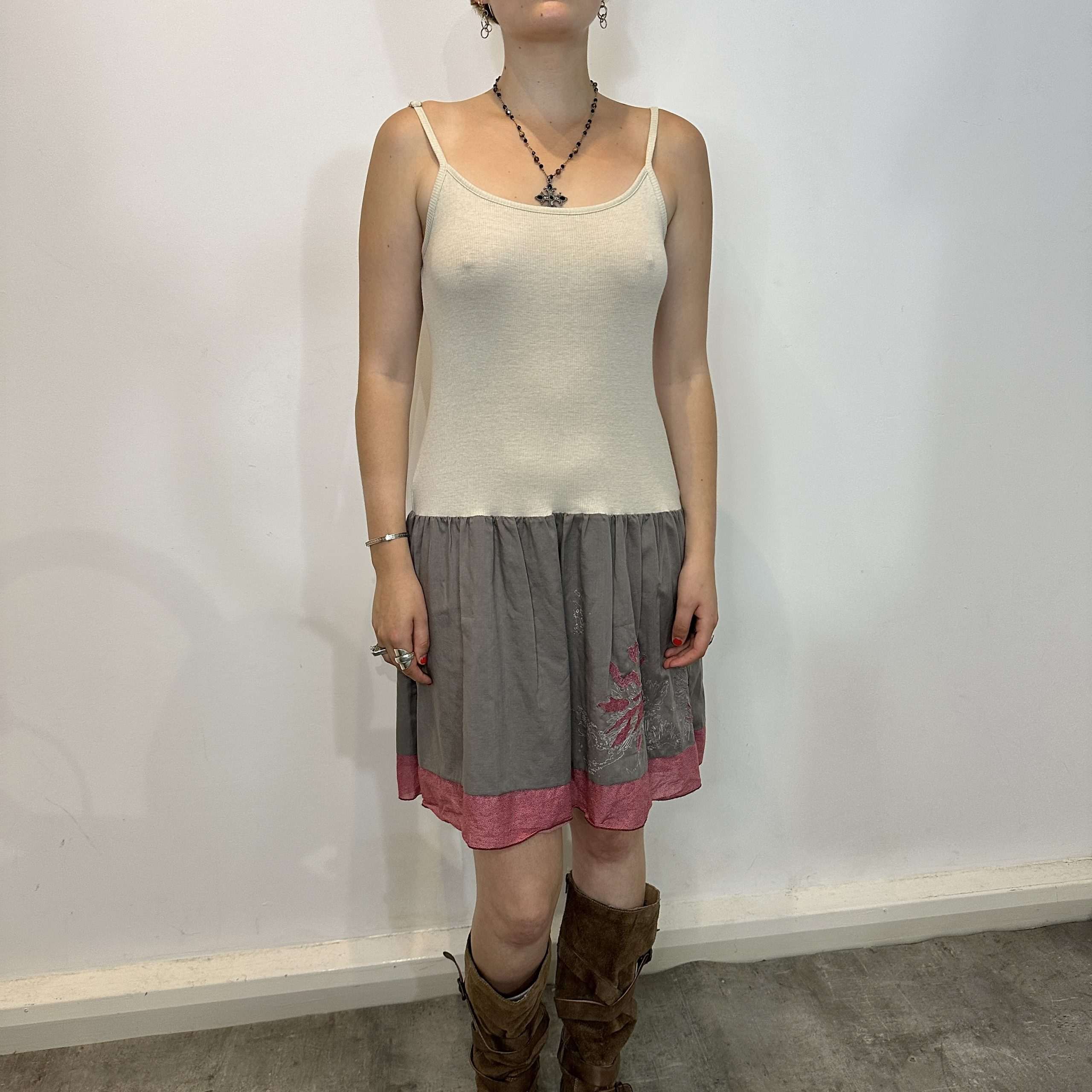Vintage Cop Copine Dress (M) - Image 2