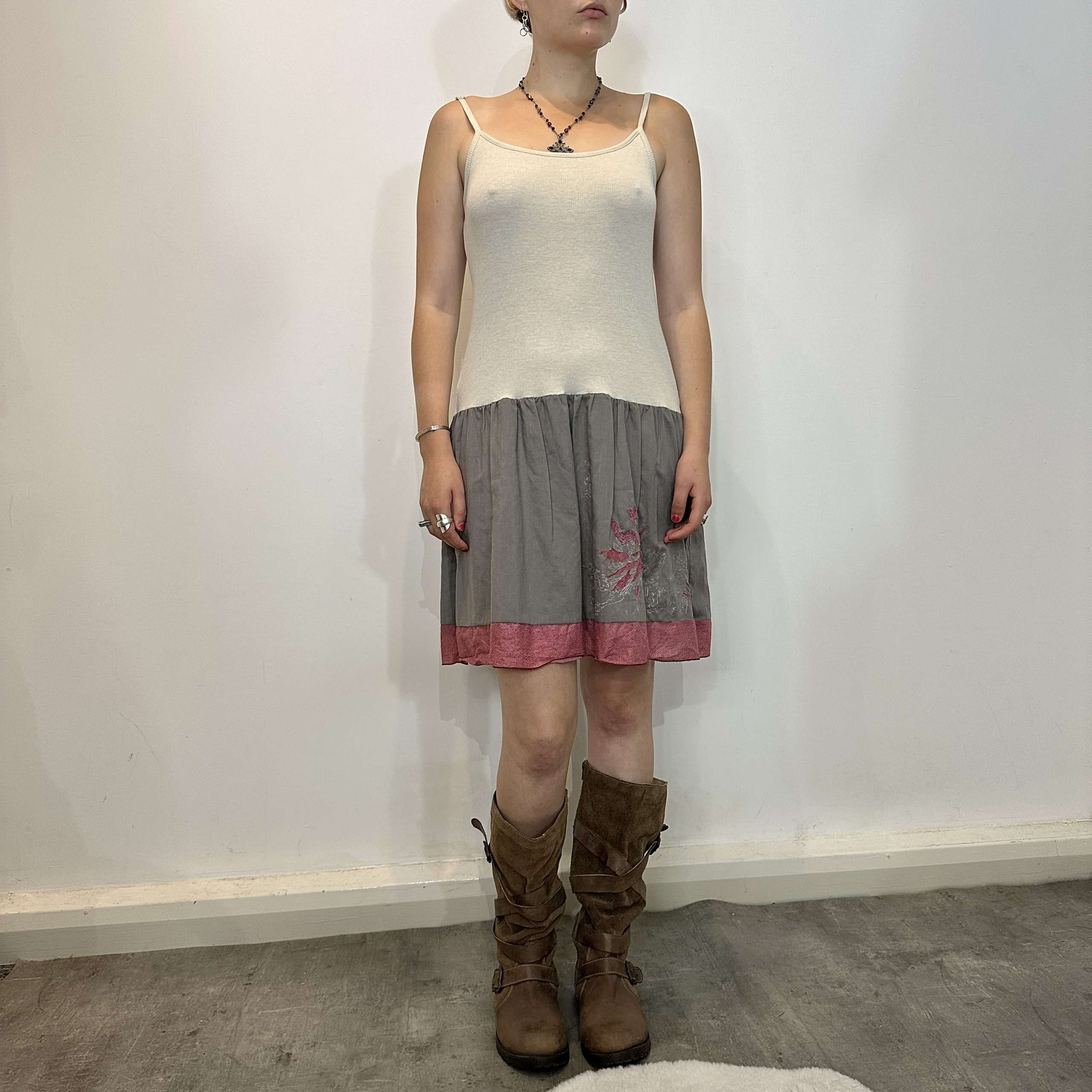 Vintage Cop Copine Dress (M) - Image 3