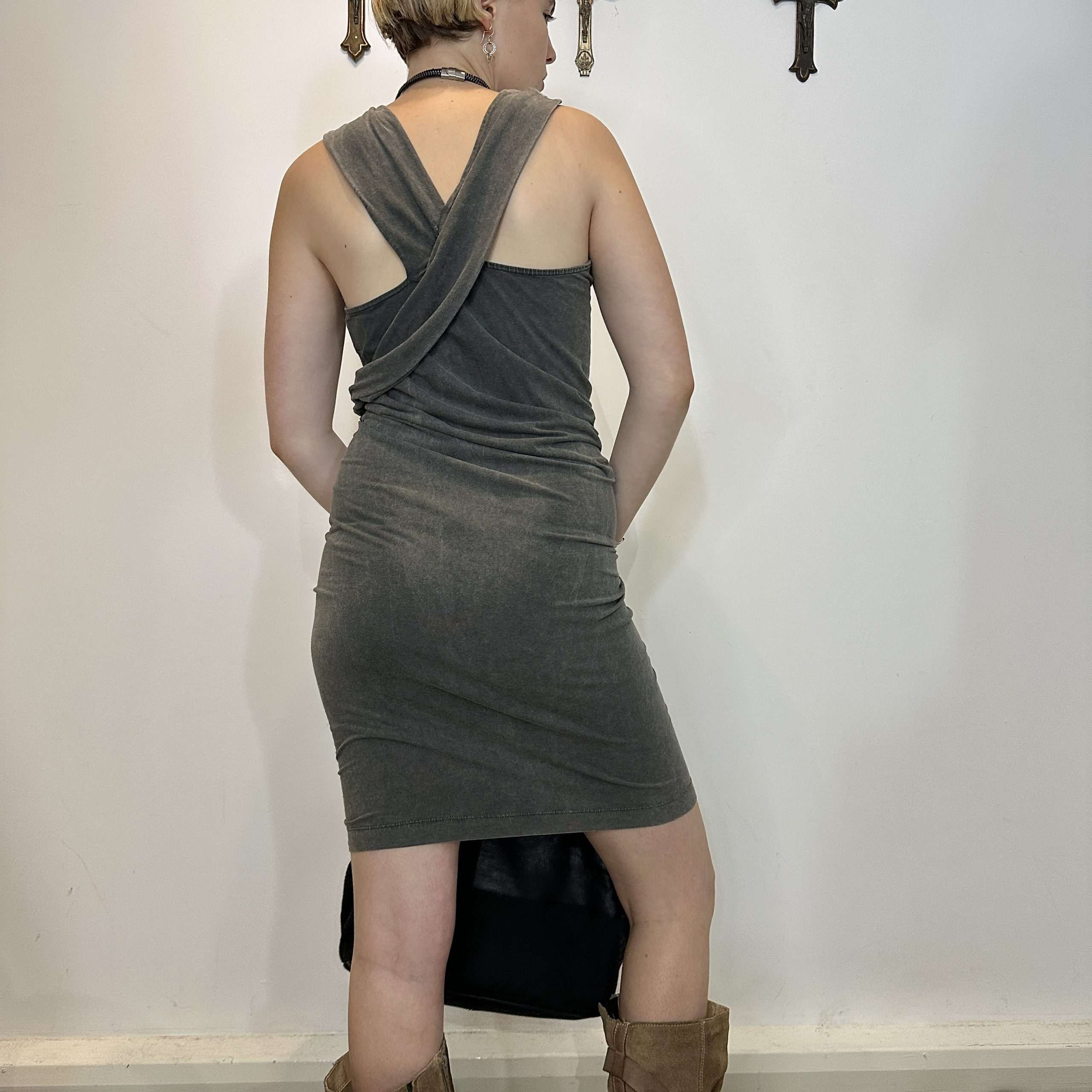 Vintage All Saints Avant Garde Dress (S) - Image 2