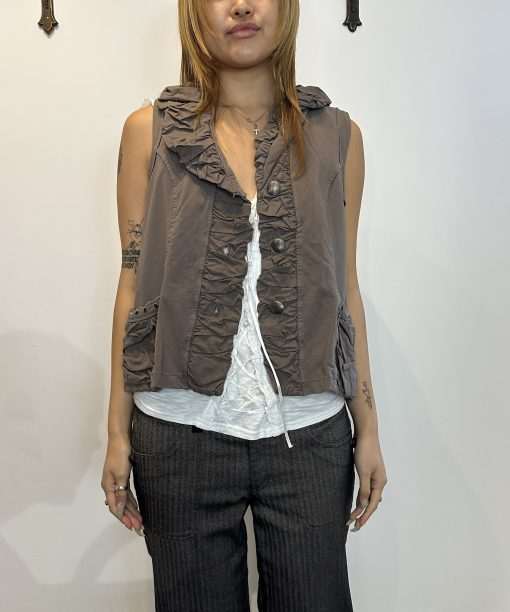 Alternative view of Vintage French Archive Waistcoat (M)