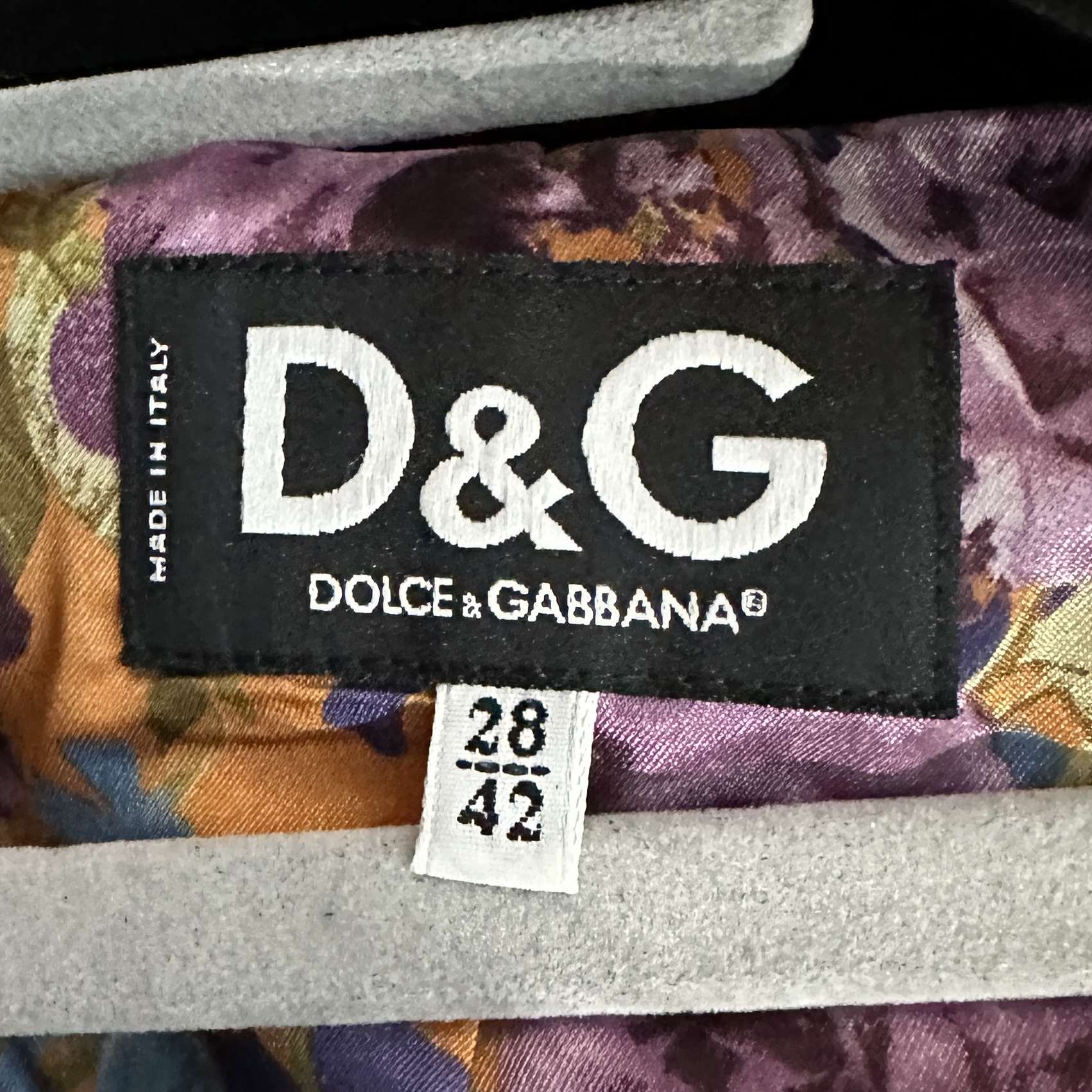 Vintage Dolce Gabbana Black Jacket (S/M) - Image 6