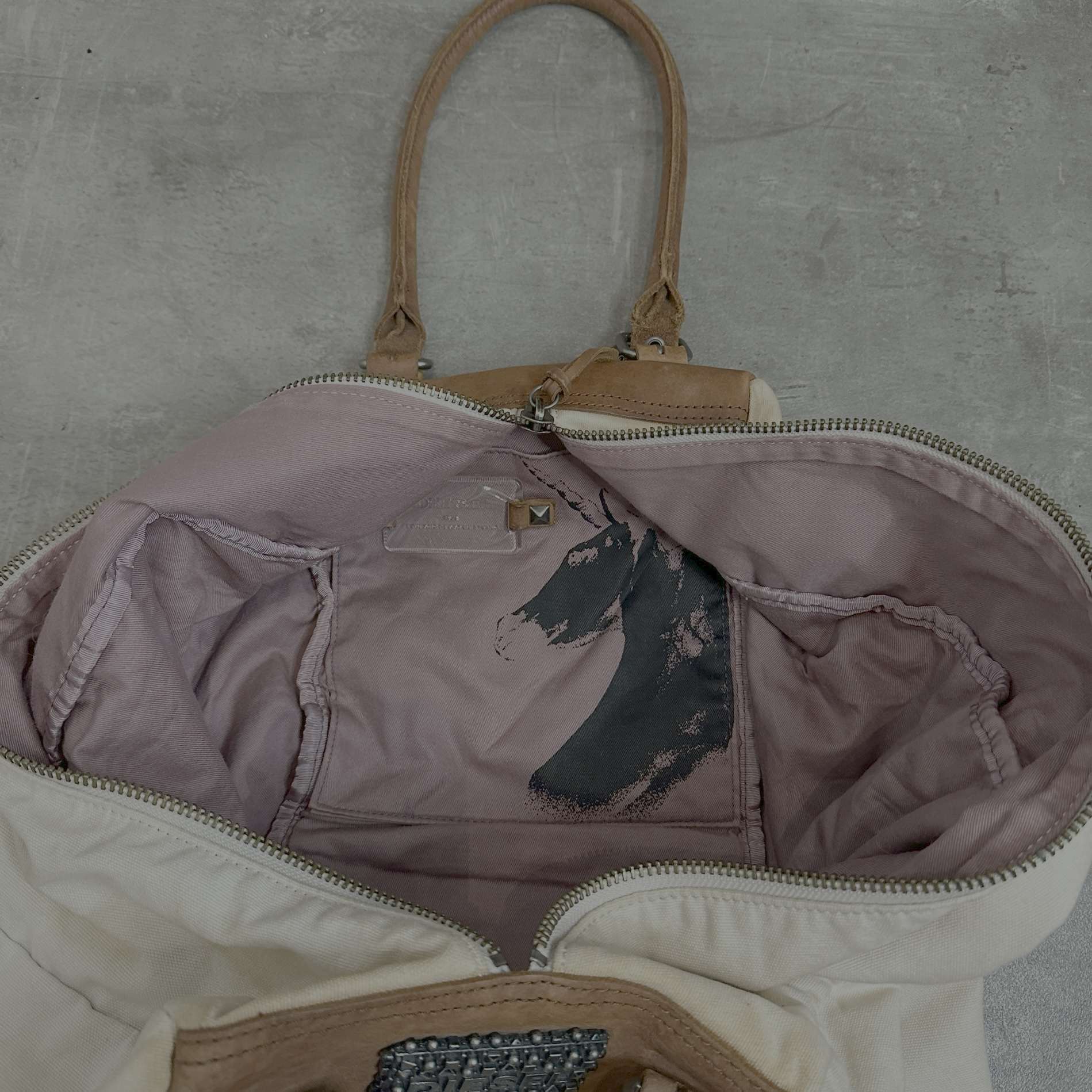 Vintage Diesel Slouch Bag - Image 3