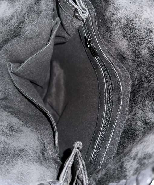 Vintage Chain Faux Leather Bag - Image 3