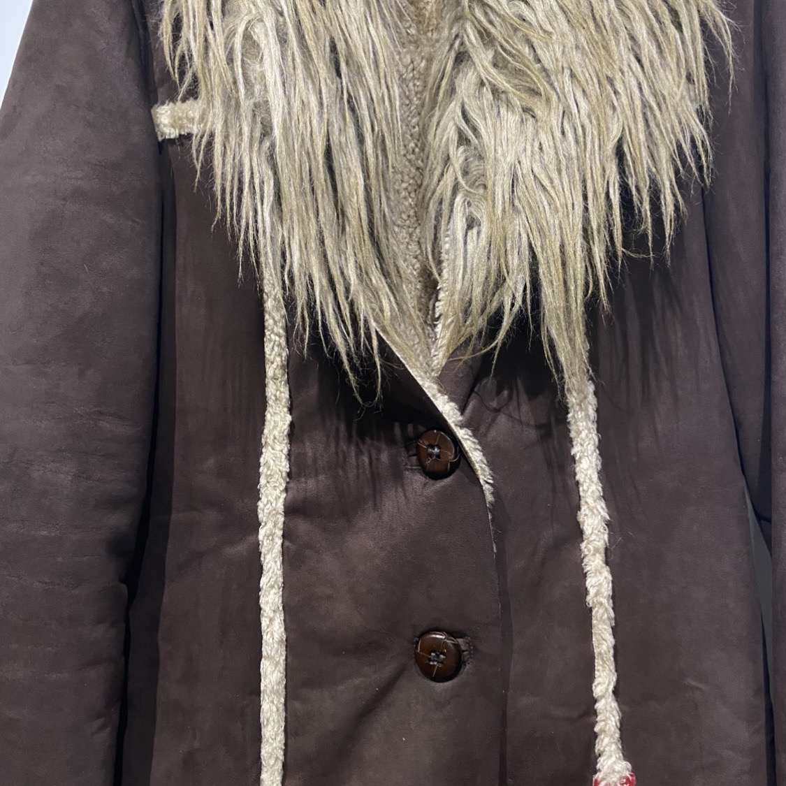 Y2K Miss Sixty Afghan Coat (S/M) - Image 7