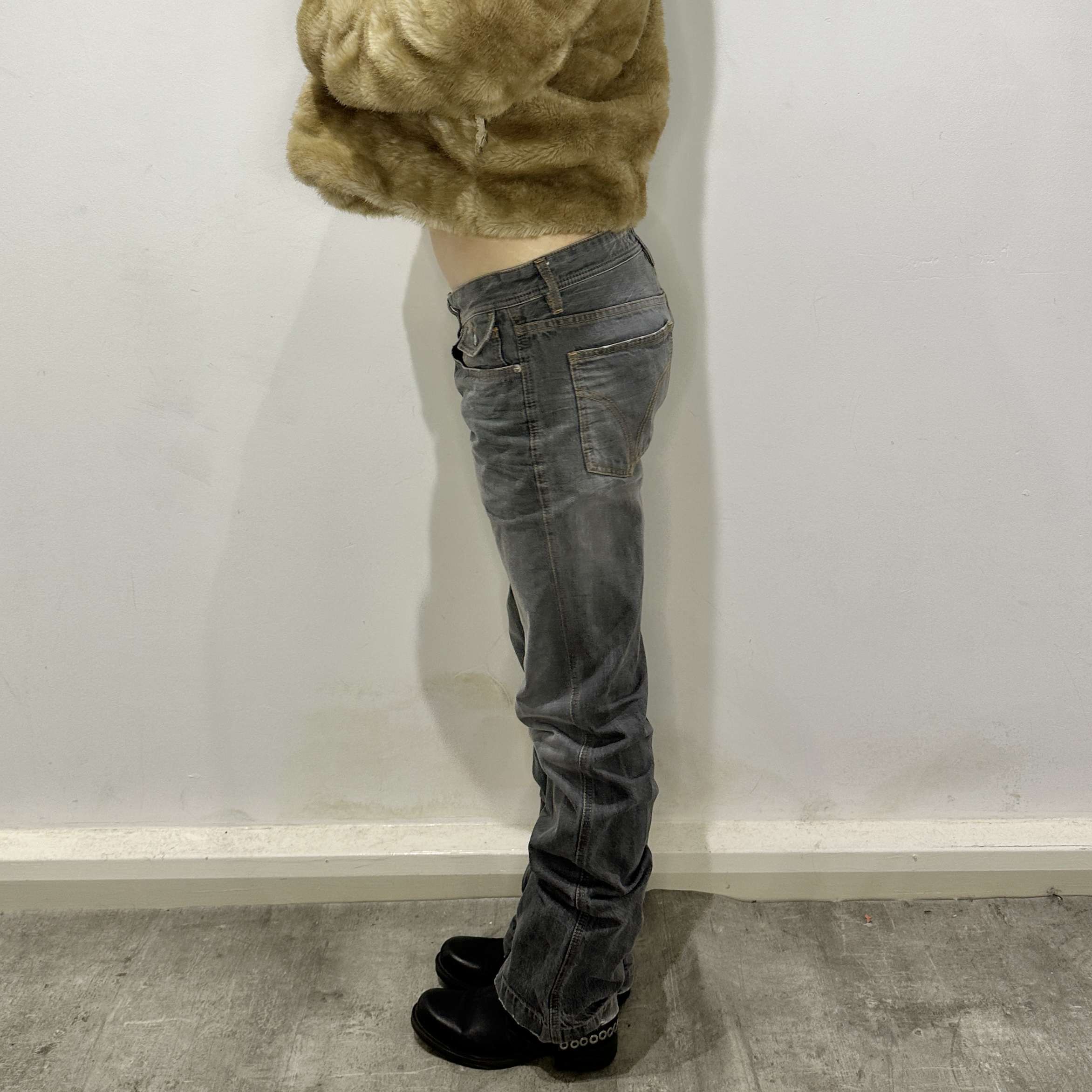 Vintage Unisex Dolce Gabbana Bootcut Jeans (L) - Image 4