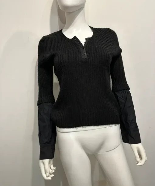 Vintage Cop Copine Avant Garde Button Blouse (S)