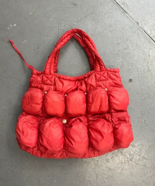 Vintage Marithe Francois Girbaud Nylon Puffer Shoulder Bag