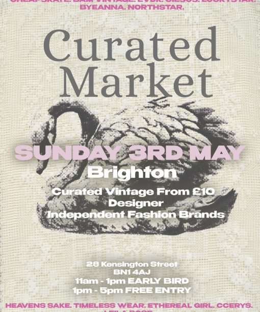 Curated Market Sunday 3rd of May Early Bird Tickets