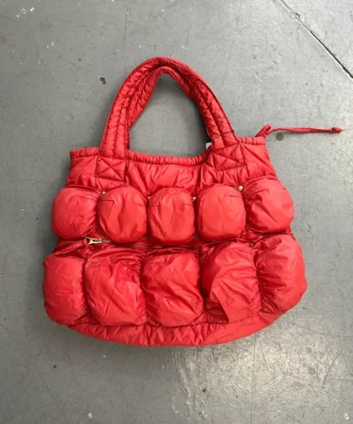 Alternative view of Vintage Marithe Francois Girbaud Nylon Puffer Shoulder Bag