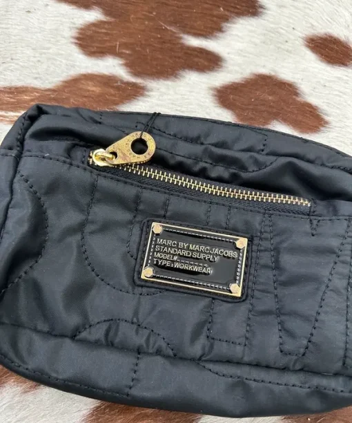 Alternative view of Vintage 2010s Marc by Marc Jacob’s Puffer Black Pouch Mini Bag