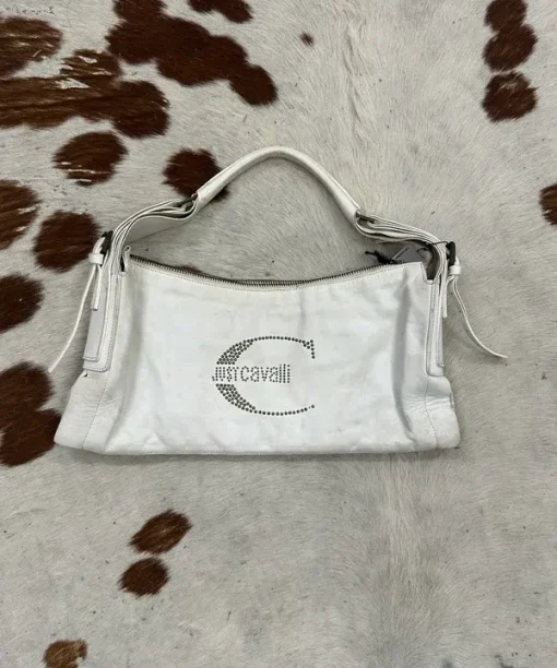 Vintage Real Leather Just Cavalli Vintage Shoulder Bag