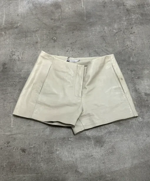 Vintage Alexander Wang Leather Mini Shorts (XS)