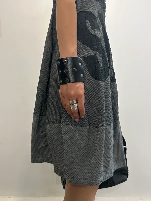 Vintage Parisian Archive Utility Midi Dress (M) - Image 7