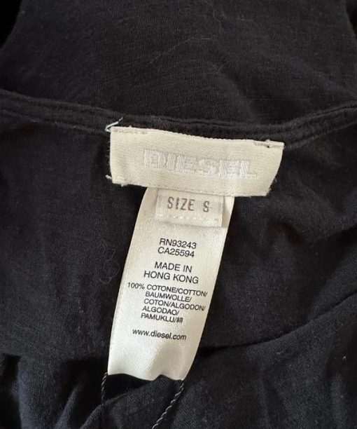 Vintage Diesel Gothic Halterneck Cross Over Top (S) - Image 8