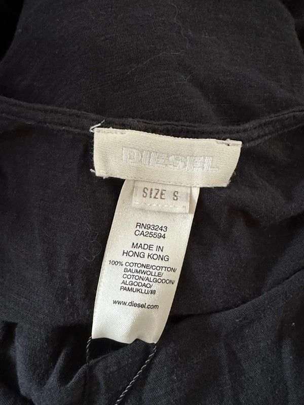 Vintage Diesel Gothic Halterneck Cross Over Top (S) - Image 8