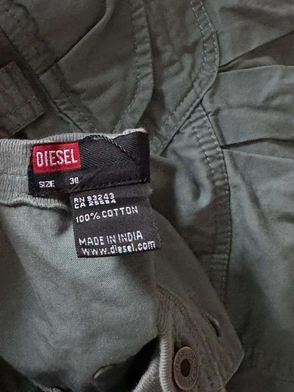 Vintage 2000s Diesel Pleated Mini Skirt (M) - Image 10