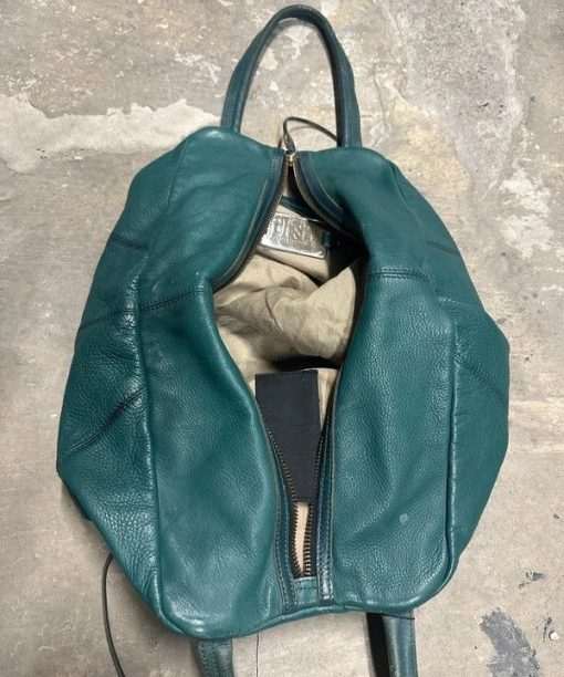 Vintage Diesel Leather Slouch Bag - Image 7