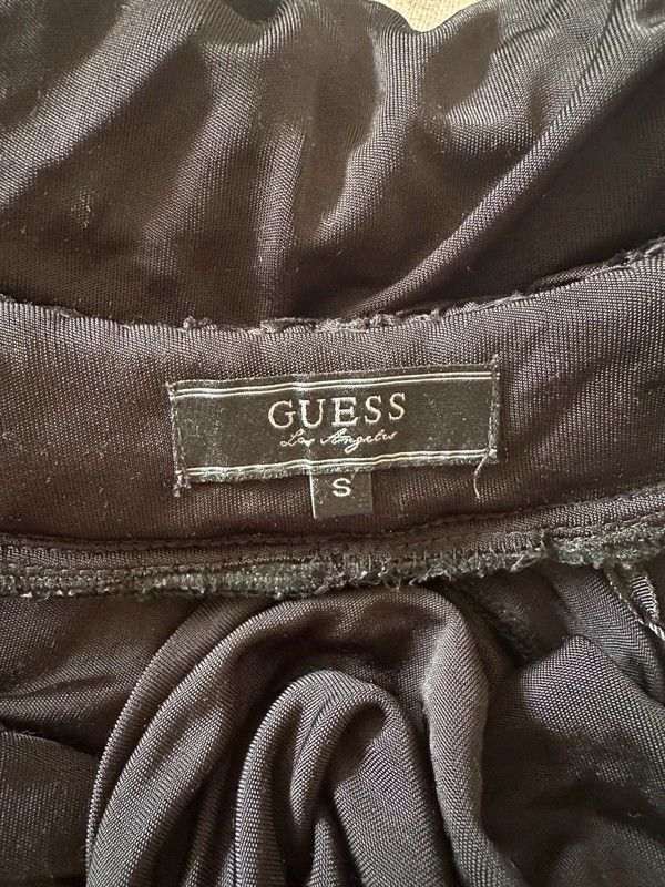 Vintage Designer Guess Slinky Mini Dress (S) - Image 6