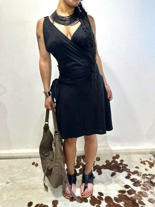 Vintage Diesel Gold Label Avant Garde Wrap Dress (S/M)