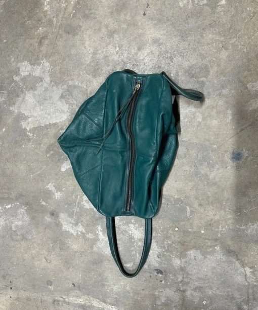Vintage Diesel Leather Slouch Bag - Image 8
