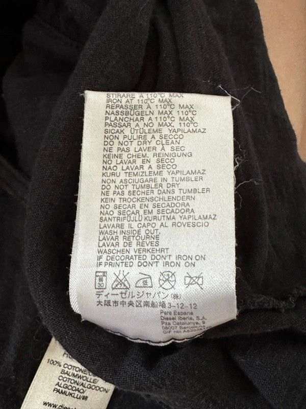 Vintage Diesel Gothic Halterneck Cross Over Top (S) - Image 7