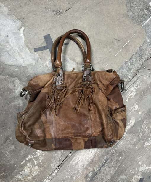 Vintage Camo Print IKKS Bag