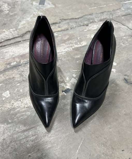 Alternative view of Vintage Miss Sixty Zipper Stiletto Shoes (UK 6 EU 39 US 8)