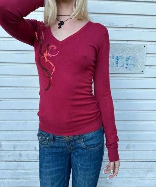 Vintage Y2K 2000s Guess Jeans Jumper (S) - Image 3