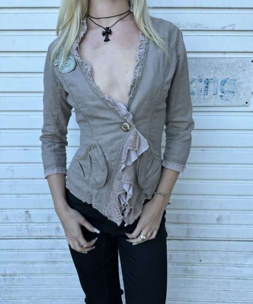 Vintage Morgan De Toi Romantic Gothic Jacket (XS)
